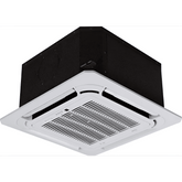 9,000 BTU 19 SEER ACiQ Platinum Single Zone Ceiling Cassette Mini Split System with Extreme Heat